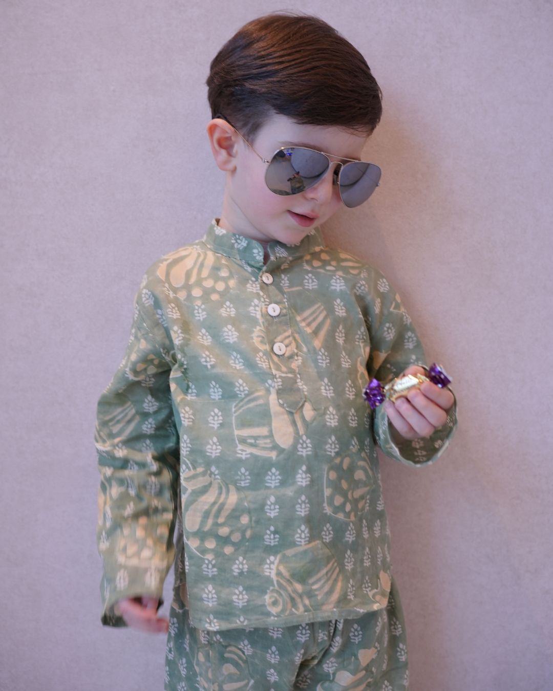 Folklore Junior - Cupcake - Olive Green