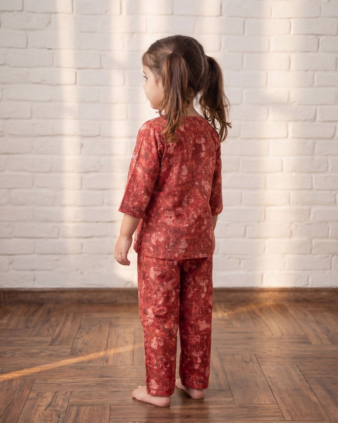 Princess Petals - Fox - Turkey Red