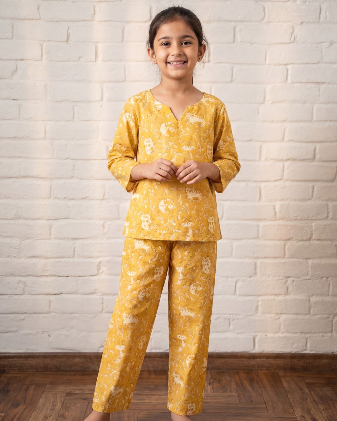 Princess Petals - Fox - Cedar Yellow
