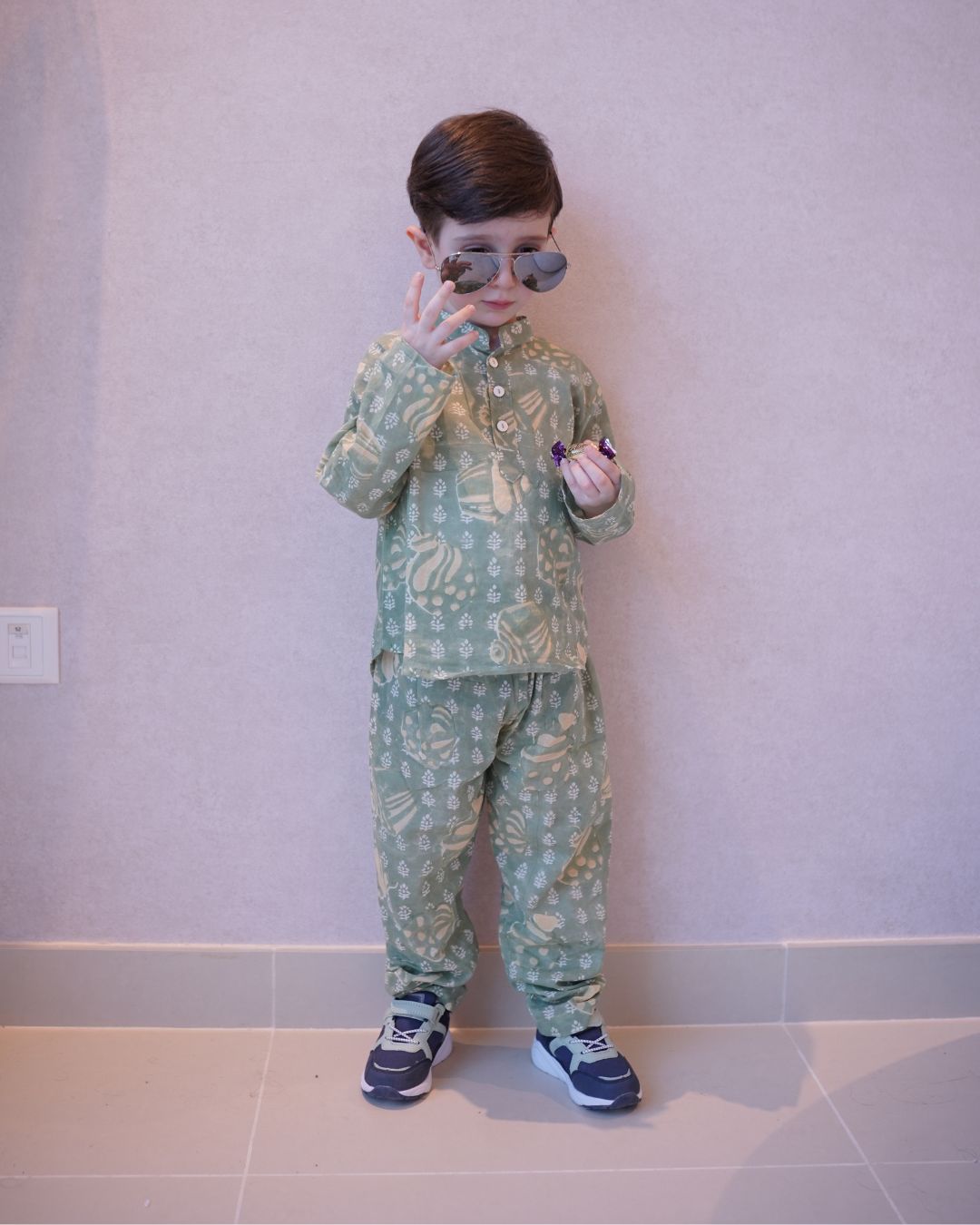 Folklore Junior - Cupcake - Olive Green