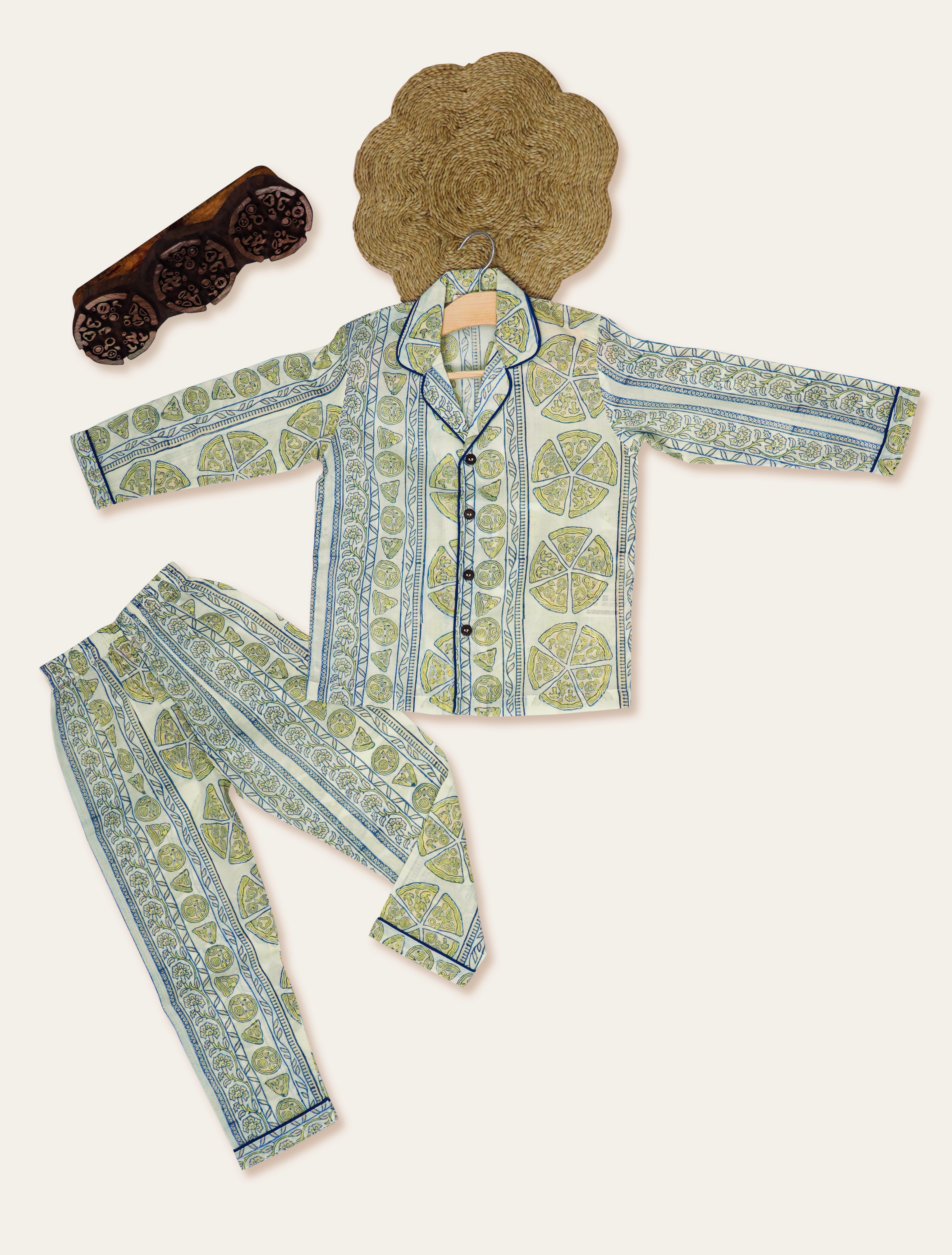 Twilight Set - Pizza - Indigo Blue