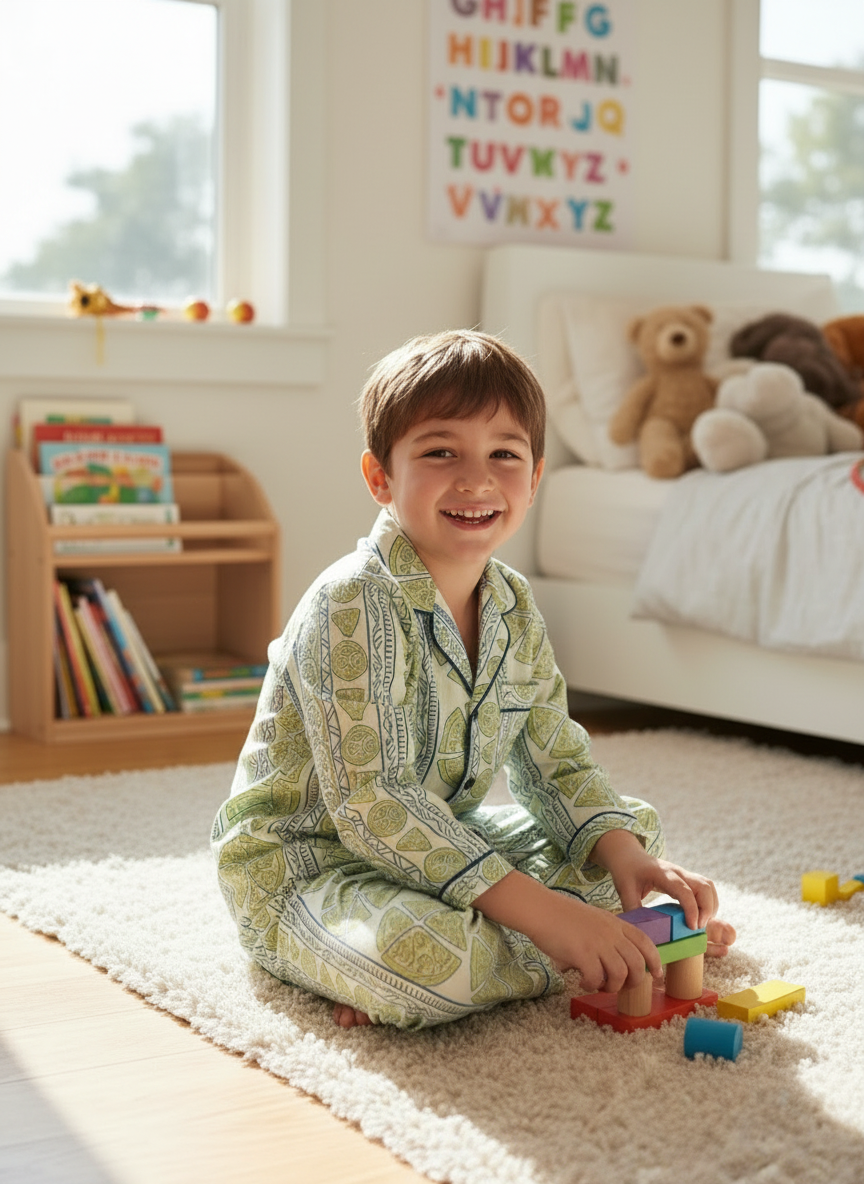 Twilight Set - Pizza - Indigo Blue