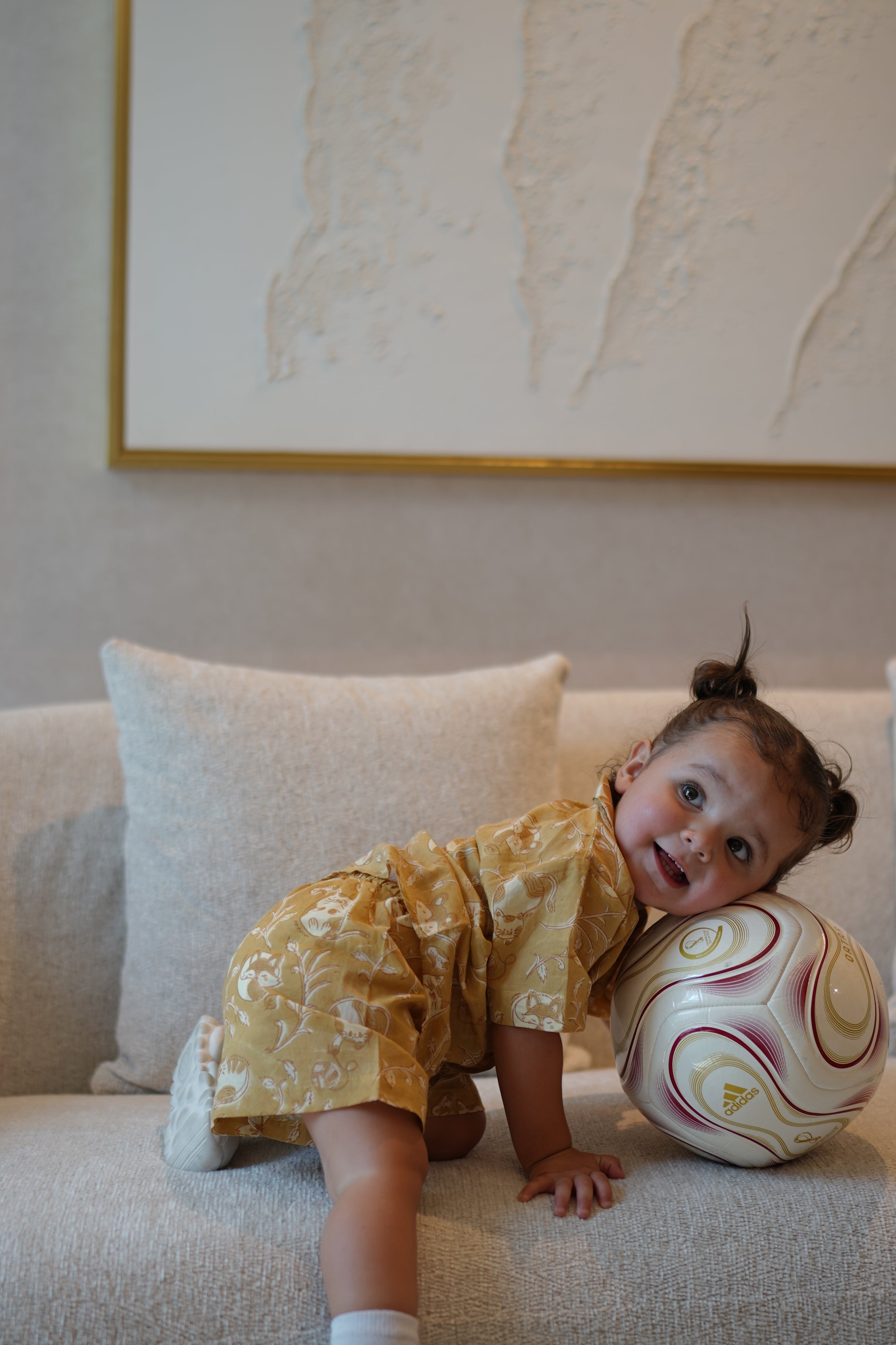 Mini Cozy Set - Fox - Cedar Yellow