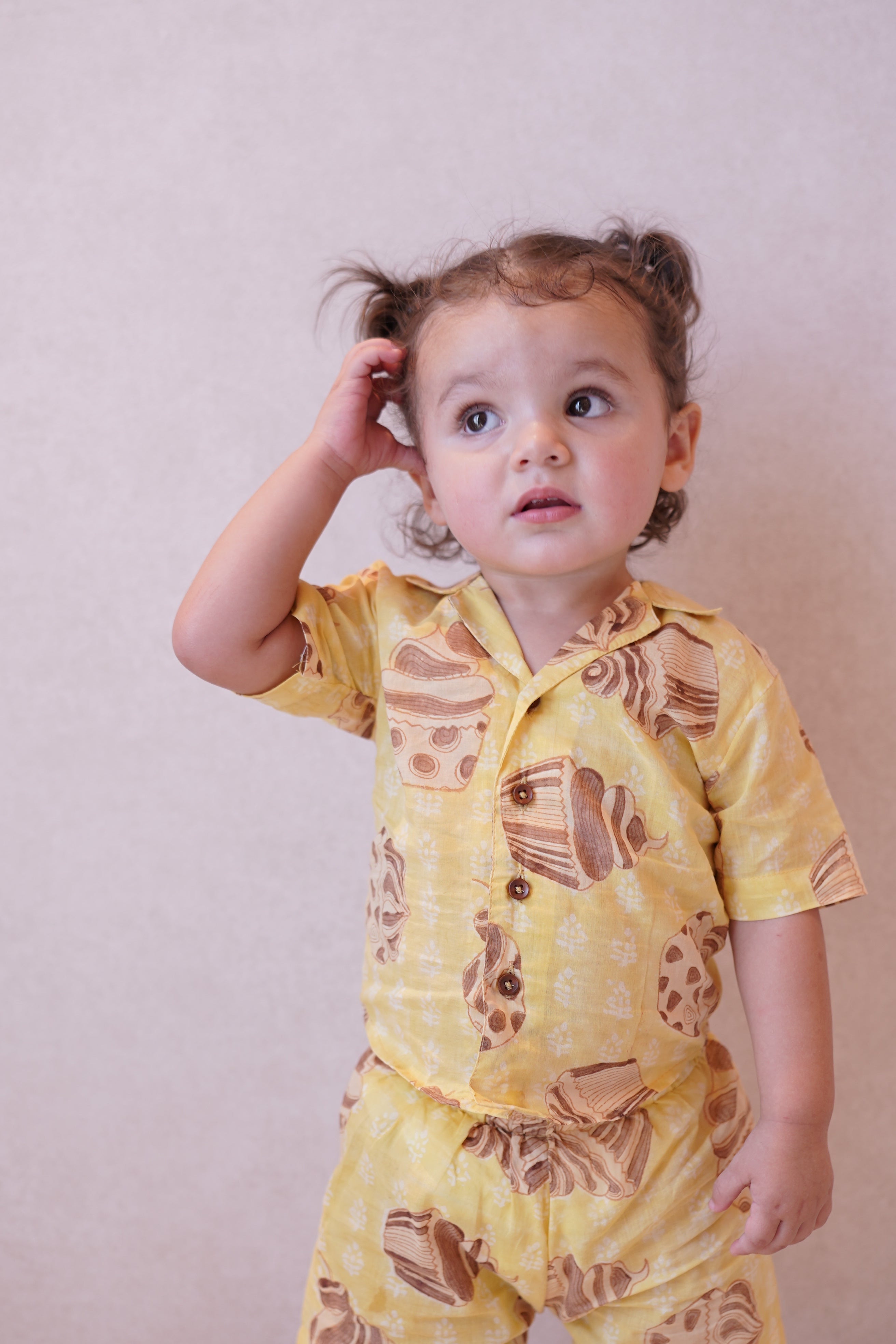 Mini Cozy Set - Cupcake - Sun Yellow