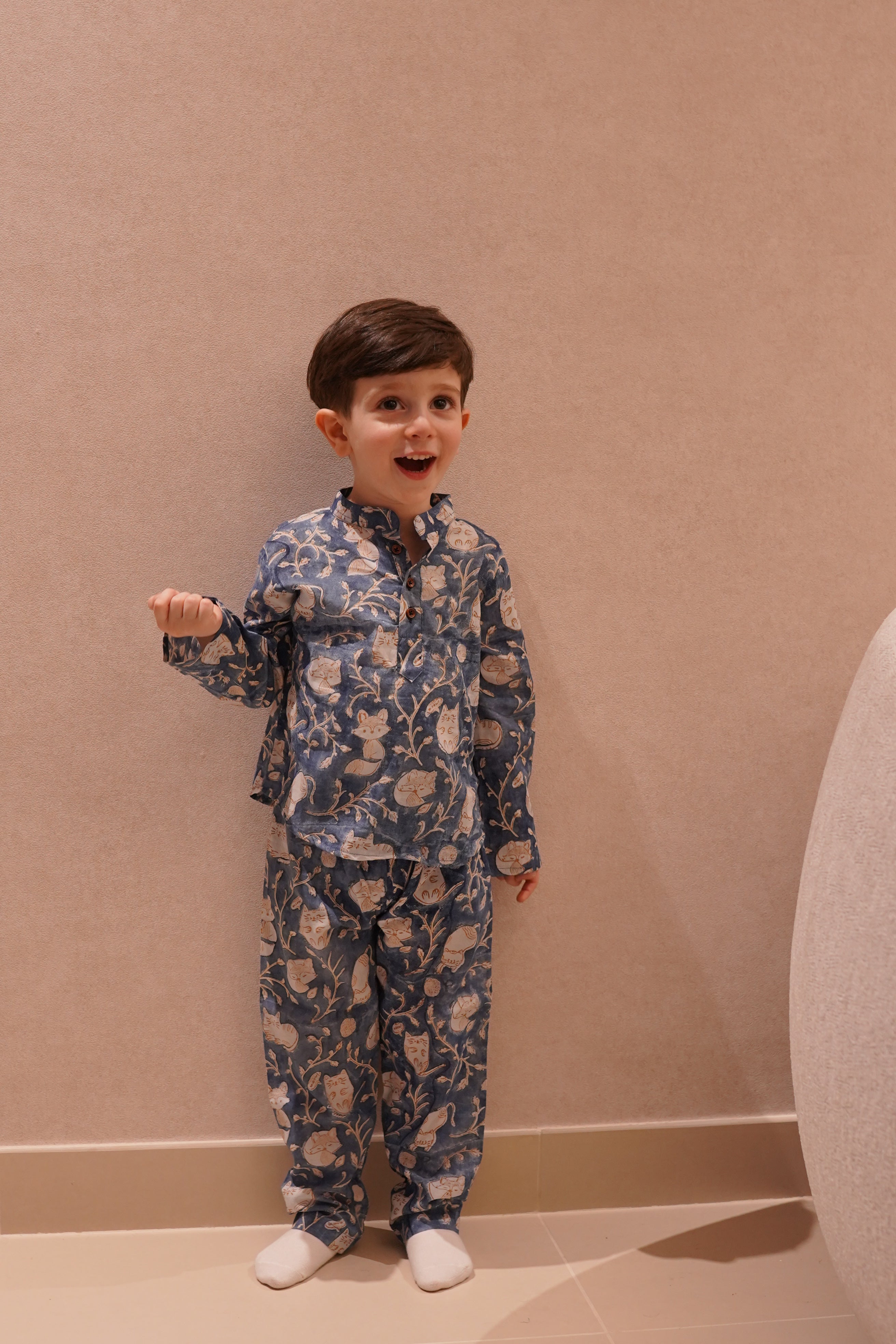 Folklore Junior - Fox - Indigo Blue