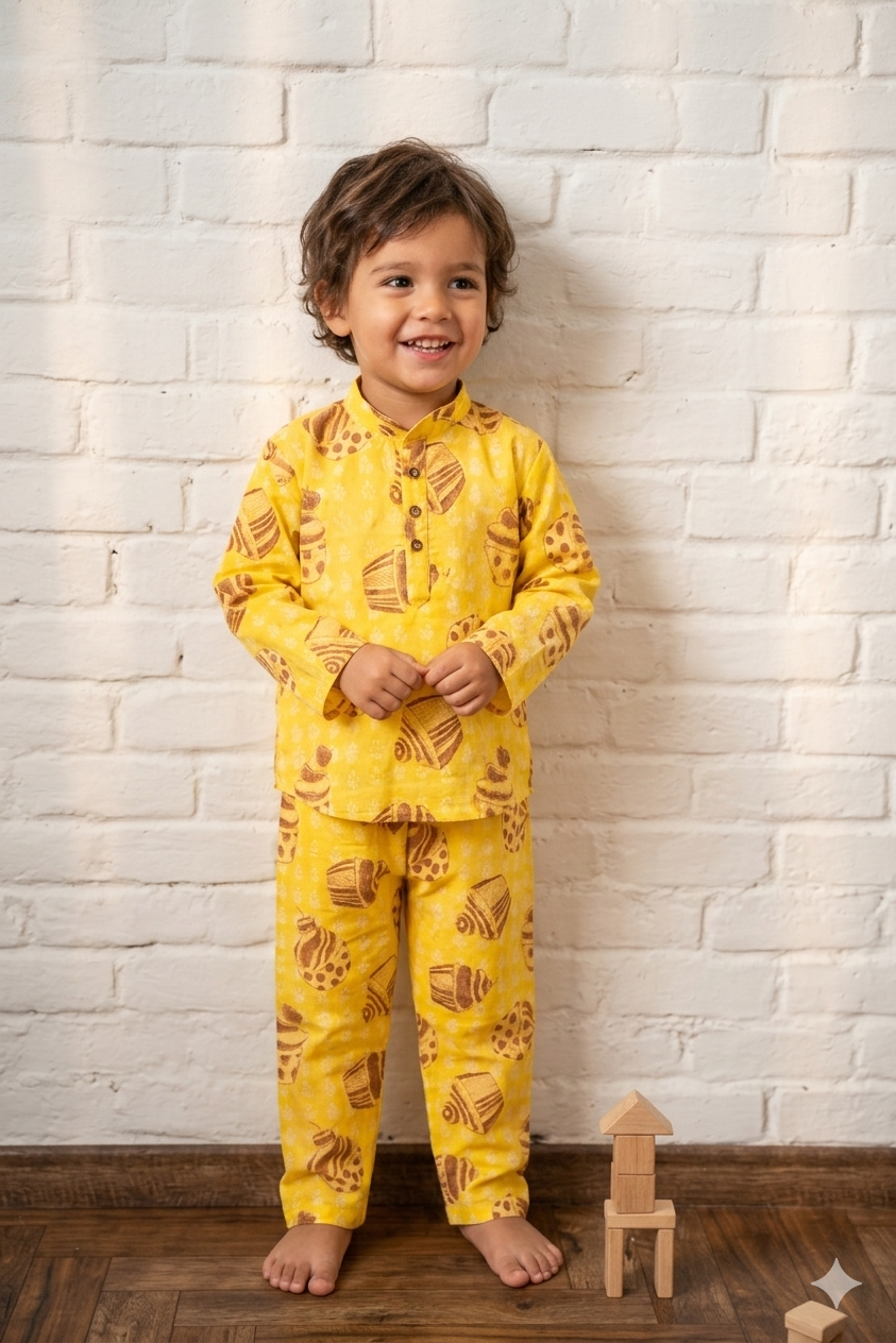 Folklore Junior - Cupcake - Sun Yellow