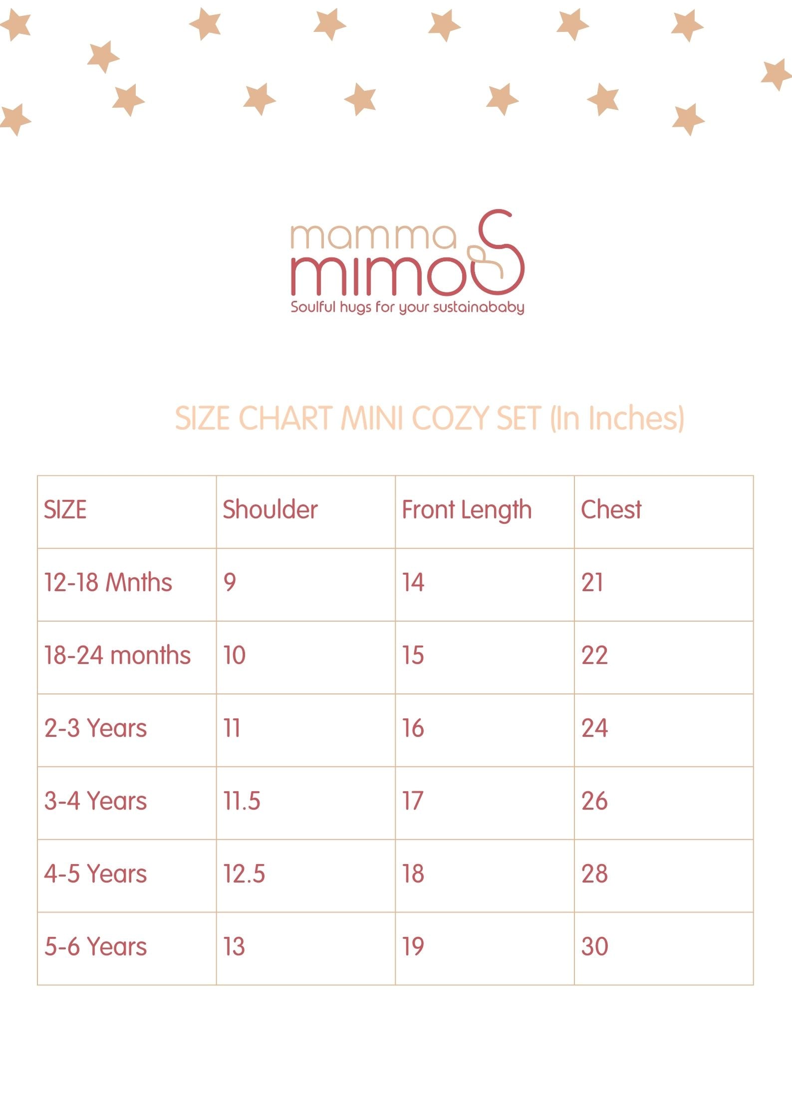 Mini Cozy Set - Cupcake - Wine Red Mammamimos