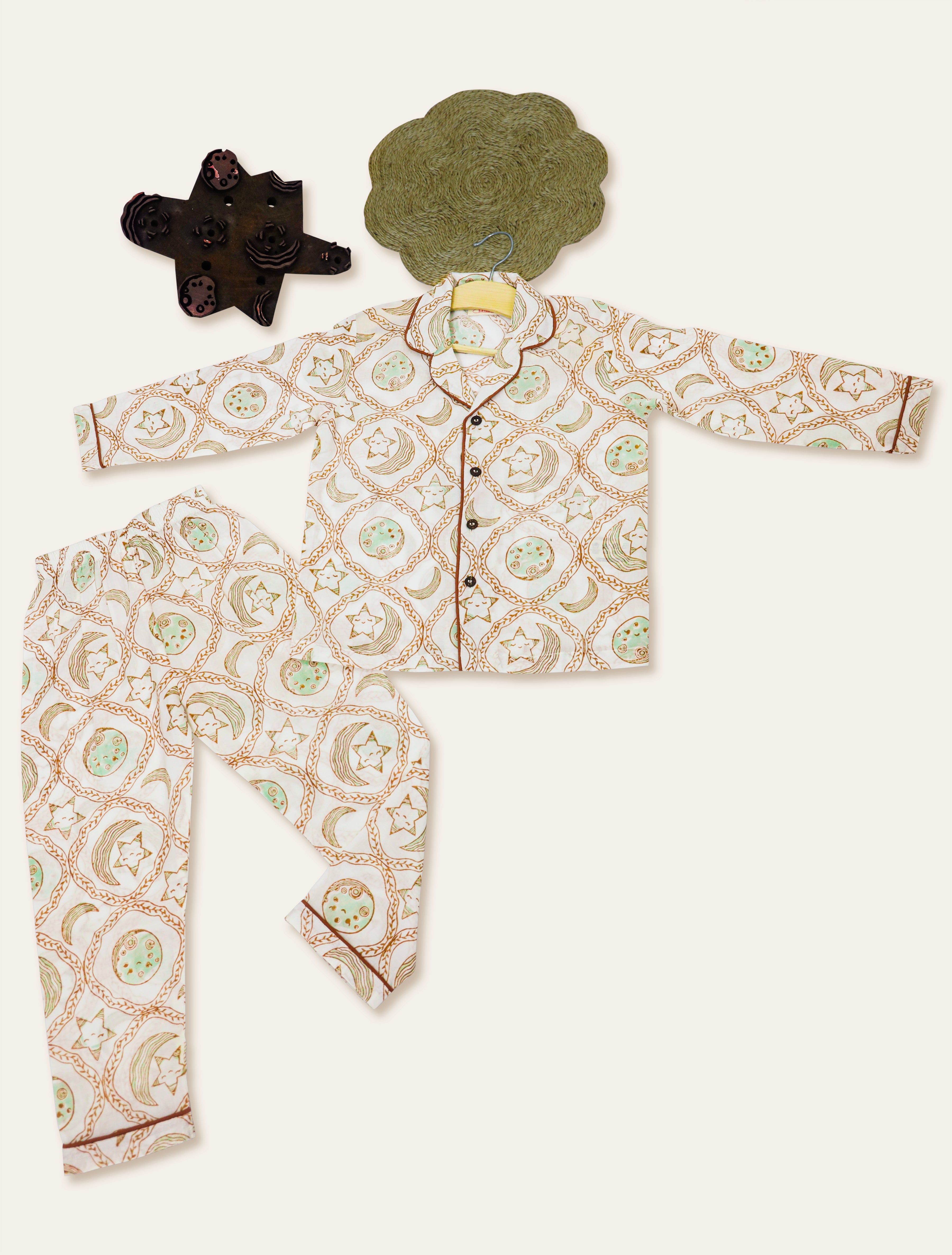 Twilight Set - Moon Star- Olive Green